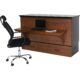 Cabinet Desk Bed | Queen | Cojoba and Black | Studio Series | CabinetBed Inc ST-BWD-COJ-Q - Image 3