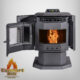 ComfortBilt Pellet Stove HP21-Black-SS - Image 2