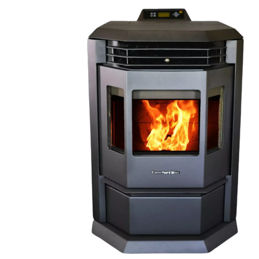 images ComfortBilt HP22 Pellet Stove Black - Image 1