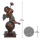 Design Toscano Baby Gabriel Sounding Heaven’s Trumpet Cast Bronze Garden Angel Statue KW47160 - Image 4