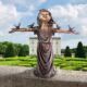 design-toscano-basking-in-gods-glory-little-girl-cast-bronze-garden-statue-su20192