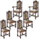 Design Toscano Charles II Chairs: Set of Four Side Chairs and Two Armchairs AF99119
