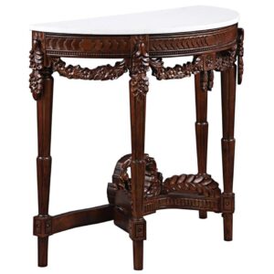 design-toscano-chateau-gallet-marble-topped-hardwood-console-table-dy4047