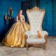 Design Toscano Contessa Stylish Baroque Throne Chair AF51553