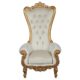 Design Toscano Contessa Stylish Baroque Throne Chair AF51553 - Image 2