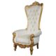 Design Toscano Contessa Stylish Baroque Throne Chair AF51553 - Image 3