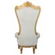 Design Toscano Contessa Stylish Baroque Throne Chair AF51553 - Image 5