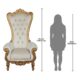Design Toscano Contessa Stylish Baroque Throne Chair AF51553 - Image 7