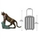 Design Toscano Cougar on a Rock Cast Bronze Garden Statue KW28995 - Image 5