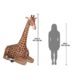 Design Toscano Dakarai Grande-Scale Sitting Giraffe Garden Statue NE160022 - Image 7