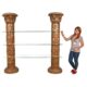 Design Toscano Egyptian Columns of Luxor Shelves AD868372 - Image 6