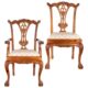 Design Toscano English Chippendale Chairs: Set of Six AF91008 - Image 3