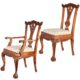 Design Toscano English Chippendale Chairs: Set of Six AF91008 - Image 4