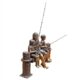 Design Toscano Fishing Family Cast Bronze Garden Statue PB1050 - Image 3