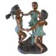 Design Toscano Fun in the Sun Girls Cast Bronze Garden Statue KW29440 - Image 2