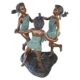 Design Toscano Fun in the Sun Girls Cast Bronze Garden Statue KW29440 - Image 3