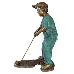 design-toscano-gabi-the-boy-golfer-cast-bronze-garden-statue-pn6549