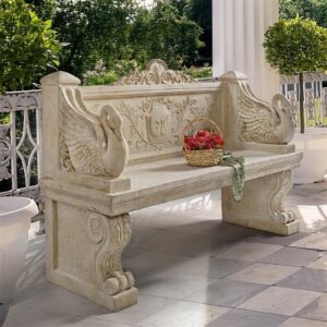 design-toscano-giant-neonclassical-swan-garden-bench-ne90080