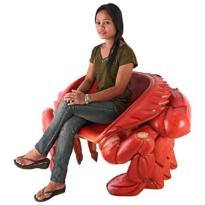 design-toscano-giant-red-king-crab-sculptural-chair-ne90079