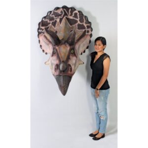 design-toscano-giant-triceratops-dinosaur-wall-trophy-ne110016