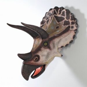 design-toscano-giant-triceratops-dinosaur-wall-trophy-ne110016