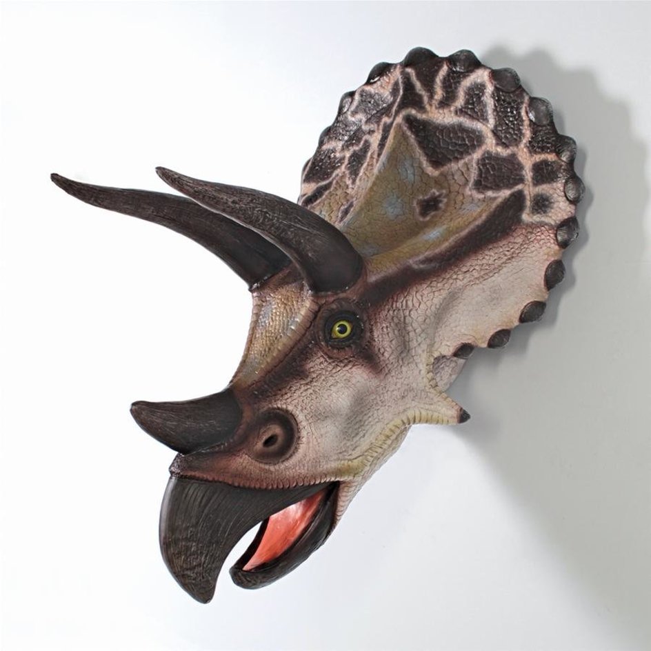 images design-toscano-giant-triceratops-dinosaur-wall-trophy-ne110016
