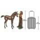 Design Toscano Girl and Horse Cast Bronze Garden Statue Set PB91045 - Image 4