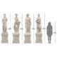 Design Toscano Goddesses of the Seasons: All Four Season Statues & Plinths NE9490060 - Image 3