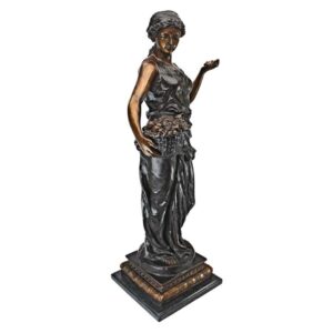 design-toscano-goddess-of-nature-cast-bronze-garden-statue-kw94470