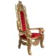 Design Toscano Golden Lord Raffles Lion Throne Chair AF1282 - Image 2