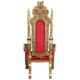 Design Toscano Golden Lord Raffles Lion Throne Chair AF1282 - Image 4