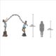 Design Toscano Grand Scale Flower Arbor Kids Cast Bronze Garden Statue KW28605 - Image 8