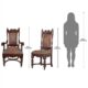 Design Toscano Grand Classic Edwardian Dining Chairs: Set of Six - Two Armchairs and Four Side Chairs AF951313 - Image 2