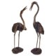 Design Toscano Grande Heron Cast Bronze Garden Statue Set PN96970 - Image 2