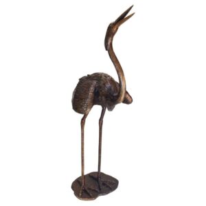 design-toscano-grande-heron-head-low-cast-bronze-garden-statue-pn69701