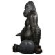 Design Toscano Grande Scale Male Silverback Gorilla Photo Op Statue NE200037 - Image 4