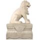 Design Toscano Grand Palace Chinese Lion Foo Dog Statue: Female with Pedestal Base NE9190162 - Image 6