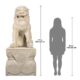 Design Toscano Grand Palace Chinese Lion Foo Dog Statue: Female with Pedestal Base NE9190162 - Image 7