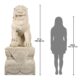 Design Toscano Grand Palace Chinese Lion Foo Dog Statues with Pedestal Bases NE9190161 - Image 8
