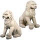 Design Toscano Grand Palace Chinese Lion Foo Dog Statues: Set of Male & Female (alone) NE519016 - Image 3