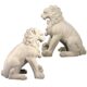 Design Toscano Grand Palace Chinese Lion Foo Dog Statues: Set of Male & Female (alone) NE519016 - Image 6