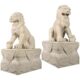 Design Toscano Grand Palace Chinese Lion Foo Dog Statues: Set of Male & Female with Bases NE919016