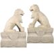 Design Toscano Grand Palace Chinese Lion Foo Dog Statues: Set of Male & Female with Bases NE919016 - Image 4