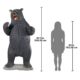 Design Toscano Growling Black Bear Life-Size Statue NE867203 - Image 7