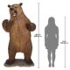 Design Toscano Growling Grizzly Bear Life-Size Statue NE120049 - Image 6