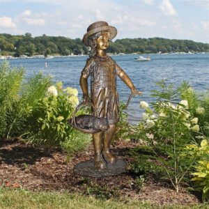 design-toscano-hatti-with-her-puppy-girl-with-dog-cast-bronze-garden-statue-pn6060