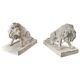 Design Toscano Kingsbury Garden Giant Lion Sentinel Statues: Set of Two NE920307