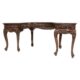 Design Toscano La Voute Grande Crescent Mahogany Executive Desk AF7442 - Image 5