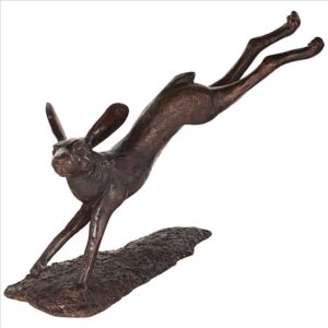 design-toscano-leaping-hare-jumping-rabbit-cast-bronze-garden-statue-as27234