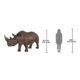 Design Toscano Life-Sized Rhinoceros Garden Animal Statue NE140042 - Image 10